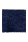 Etro NAVY BLUE Paisley scarf