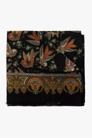 Scarf with motif of birds od Etro