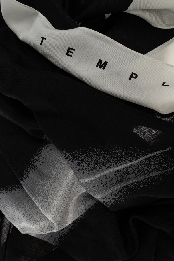 Rick Owens Cachecol com estampado