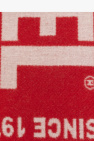 Diesel RED ‘S-BISC-NEW’ scarf