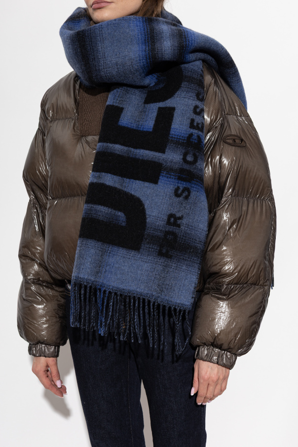 Diesel Wool scarf ‘S-CHECK’