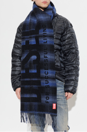 Diesel Wool scarf ‘S-CHECK’