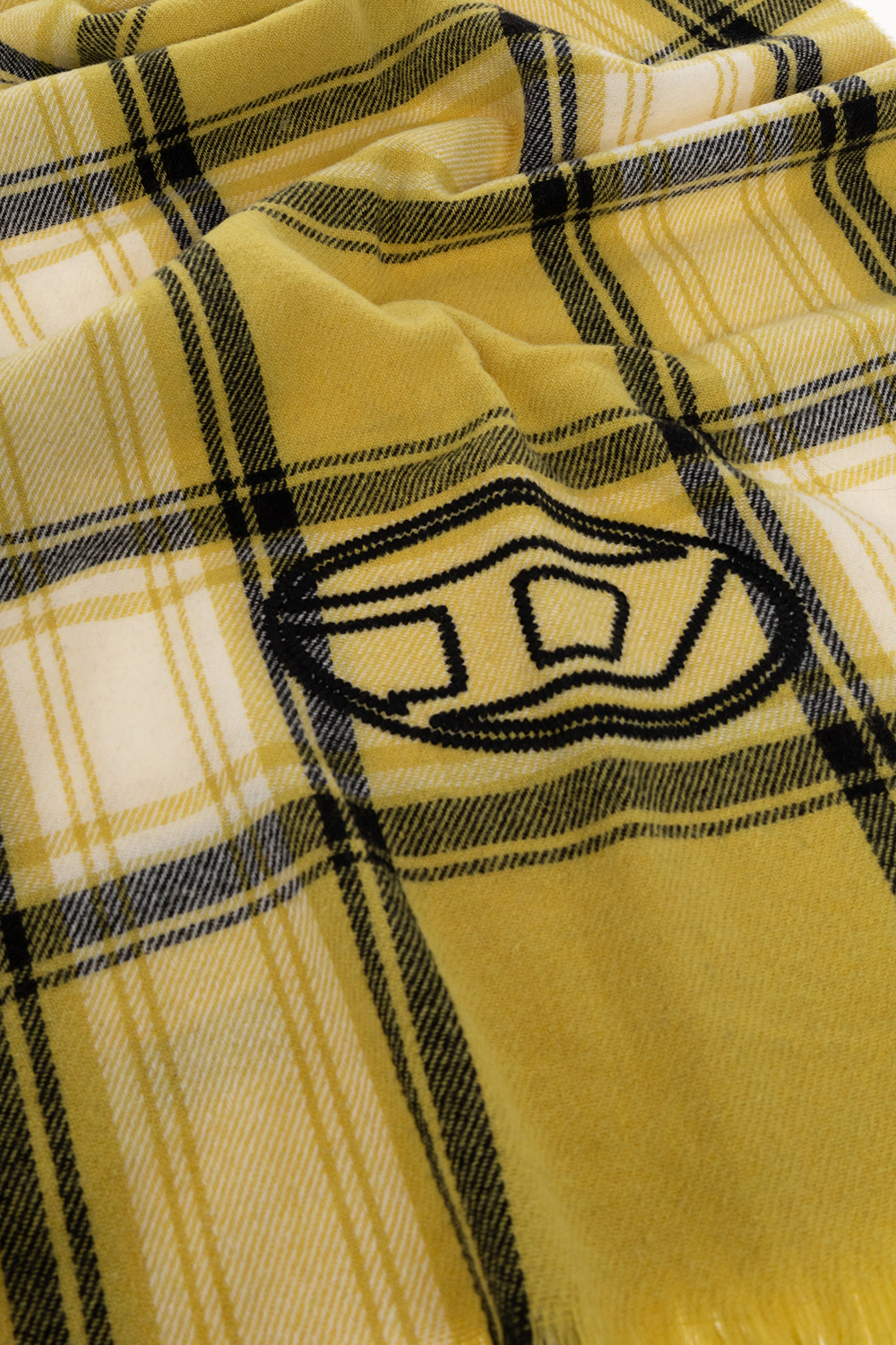 Diesel ‘S-FERDIE’ checked scarf