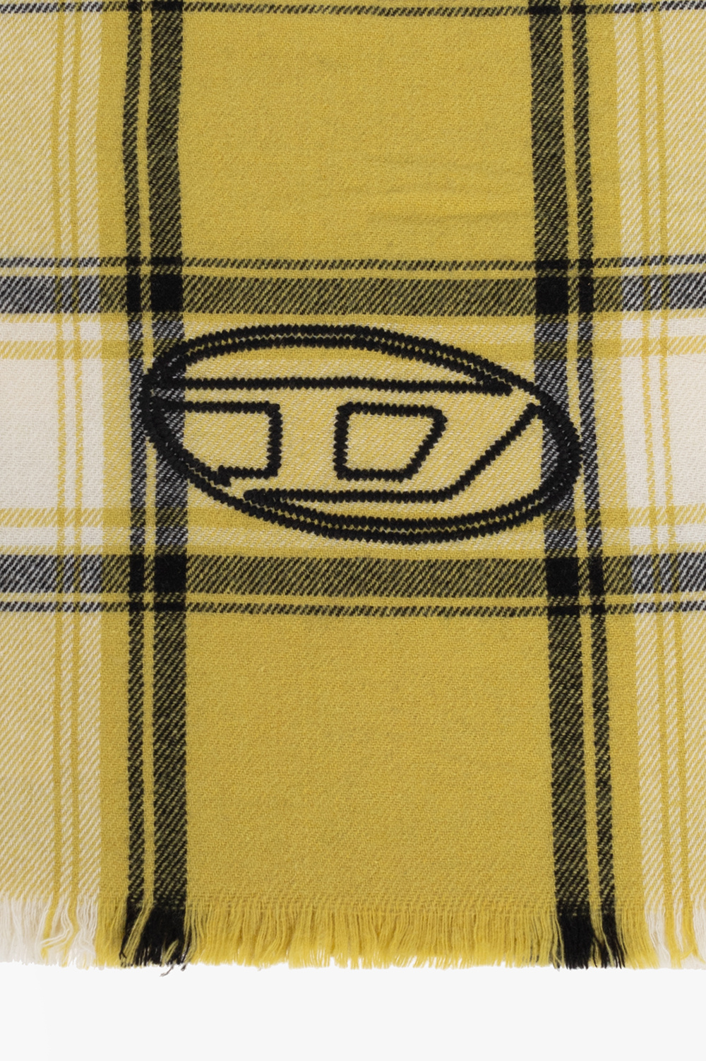 Diesel ‘S-FERDIE’ checked scarf