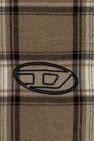 Diesel ‘S-FERDIE’ checked scarf