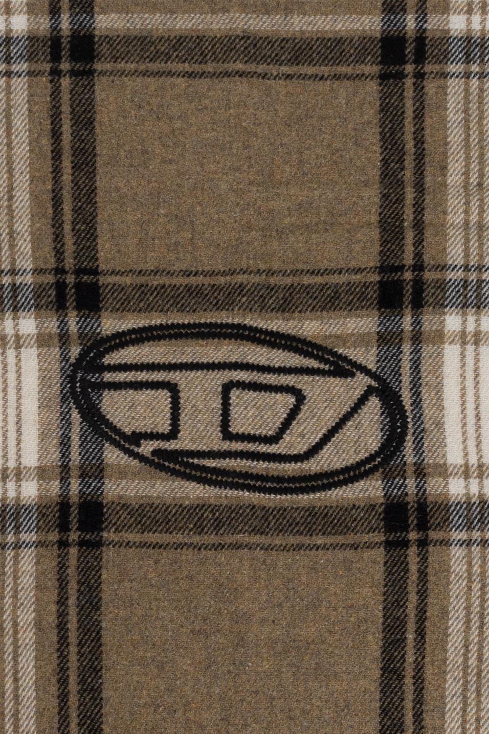 Diesel ‘S-FERDIE’ checked scarf