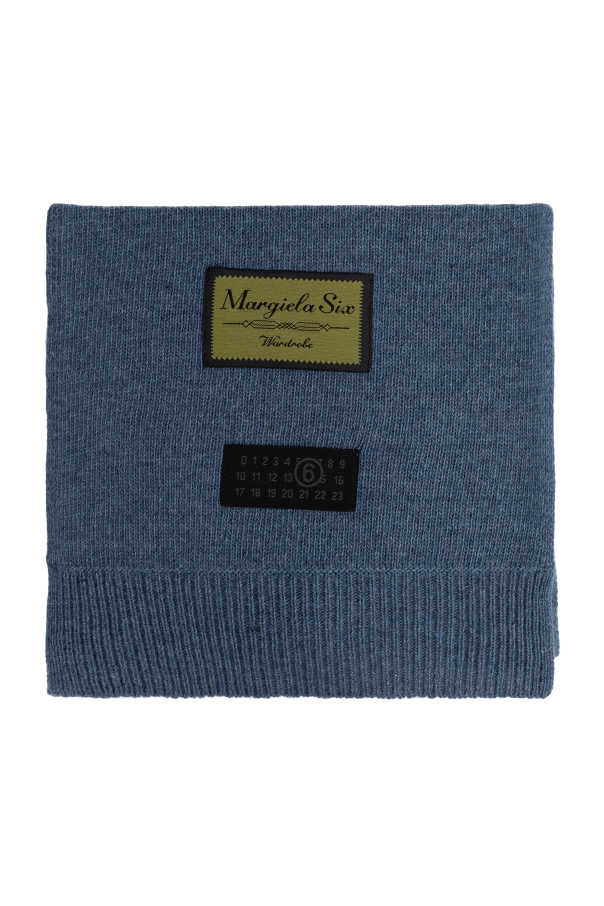 Scarf with logo patch, zdjęcie 1 Scarf with logo patch od MM6 Maison Margiela