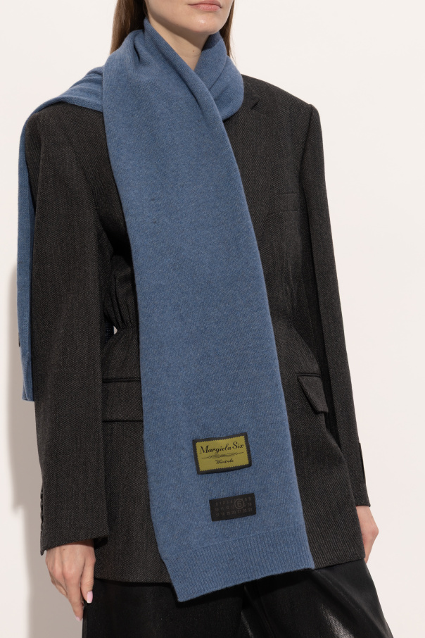 MM6 Maison Margiela Scarf with logo patch