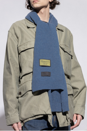 MM6 Maison Margiela Scarf with logo patch