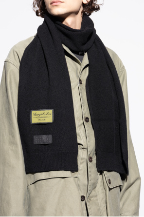 MM6 Maison Margiela Scarf with logo patch