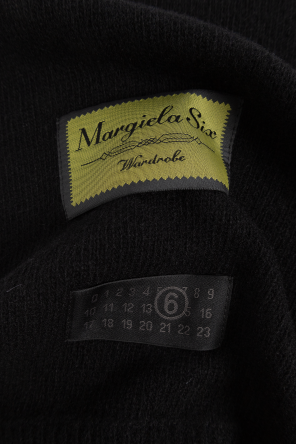 MM6 Maison Margiela Scarf with logo patch