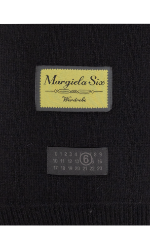 MM6 Maison Margiela Scarf with logo patch