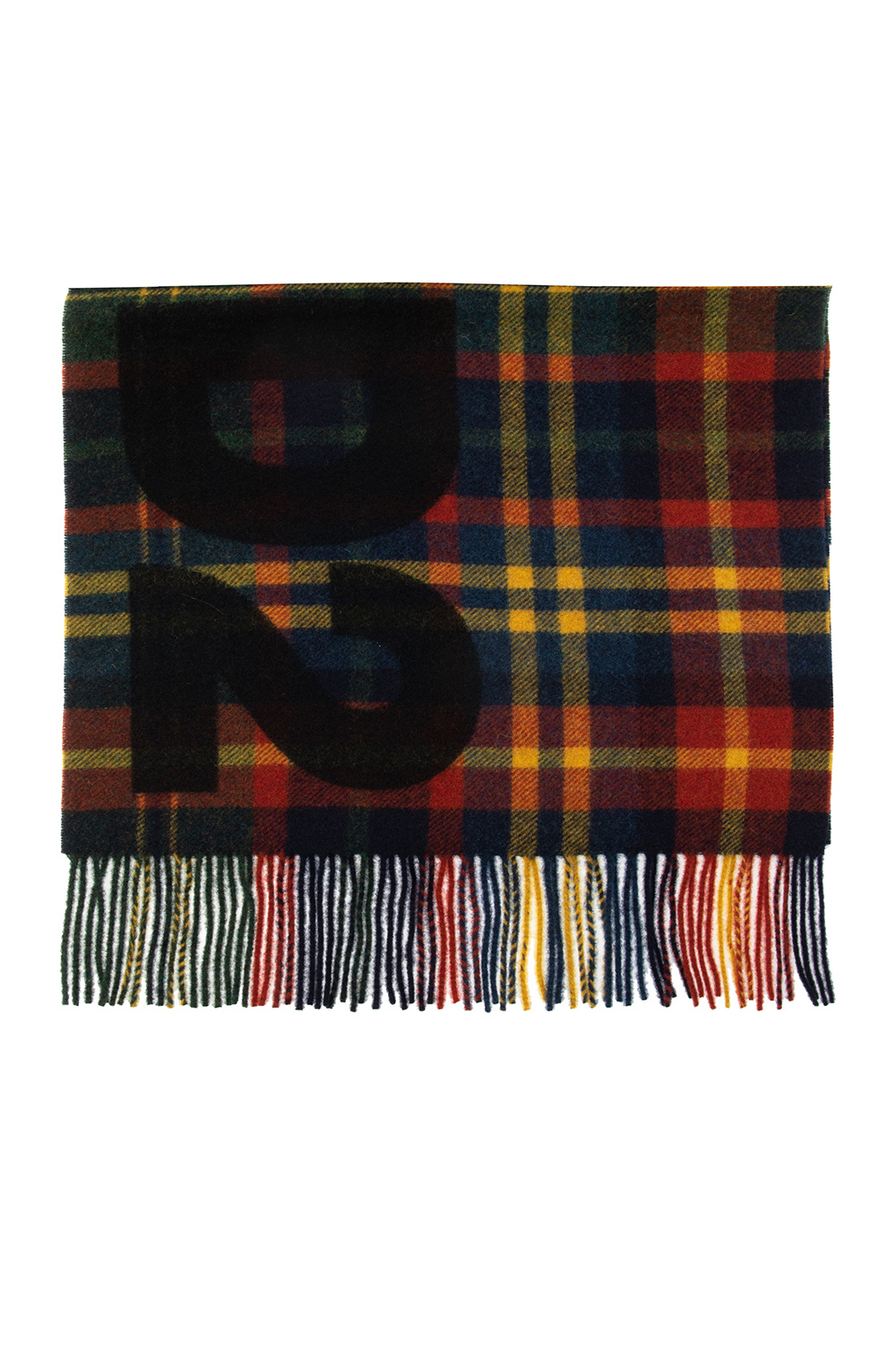 Dsquared2 Wool scarf with logo