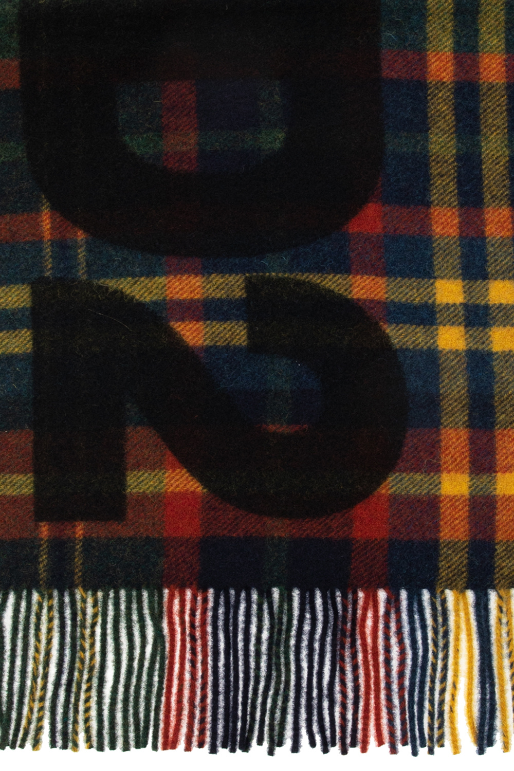 Dsquared2 Wool scarf with logo