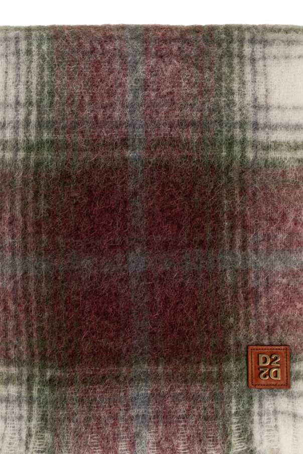 Dsquared2 Checked pattern scarf