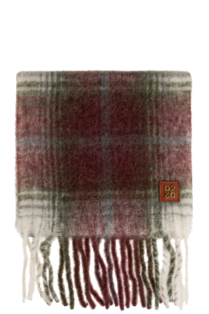 Pañuelo con estampado de cuadros