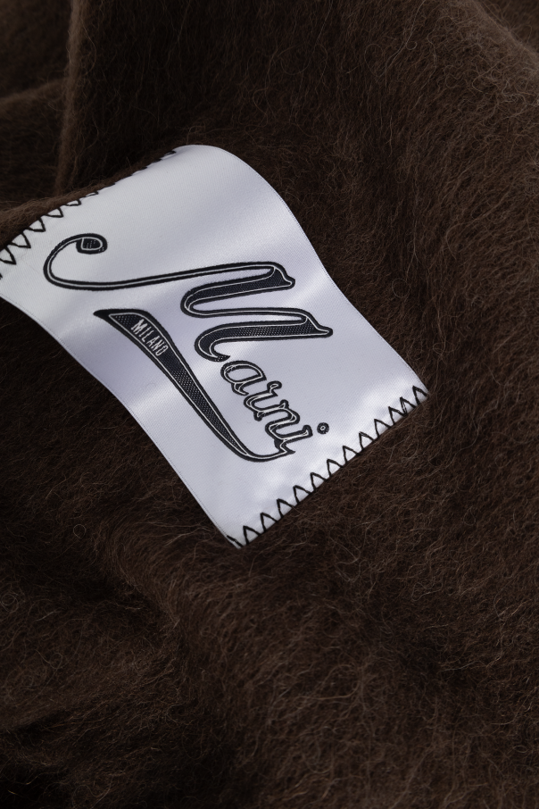 Marni Wool scarf with fringes