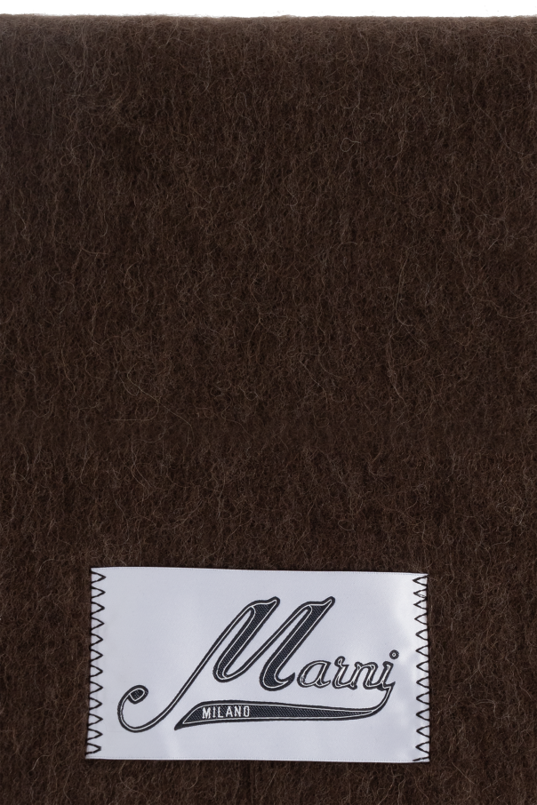 Marni Wool scarf with fringes