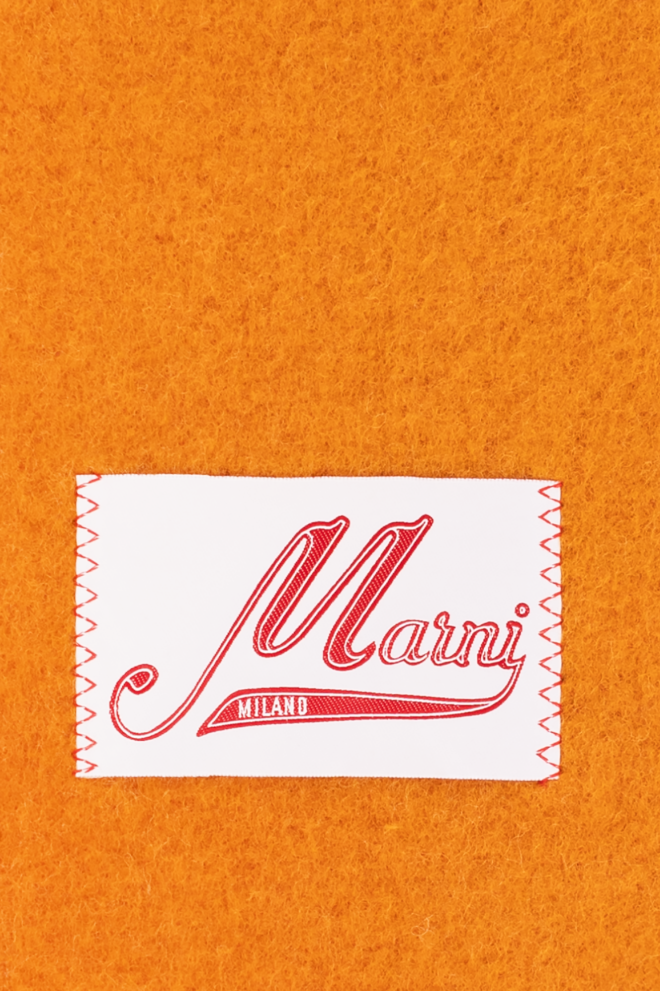 marni messenger Scarf with logo patch