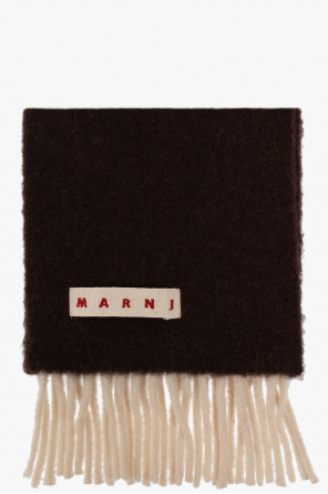 marni saffiano leather bi fold tri coloured wallet item