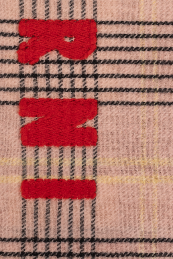 Marni Scarf with check pattern