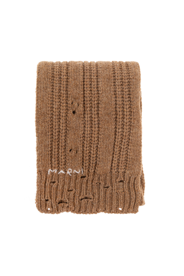 Scarf with logo od Marni