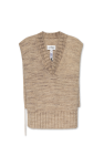 Maison Margiela beige Wool vest