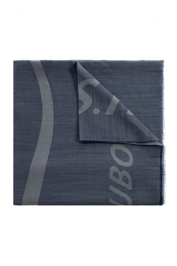 Lanvin Wool scarf with logo