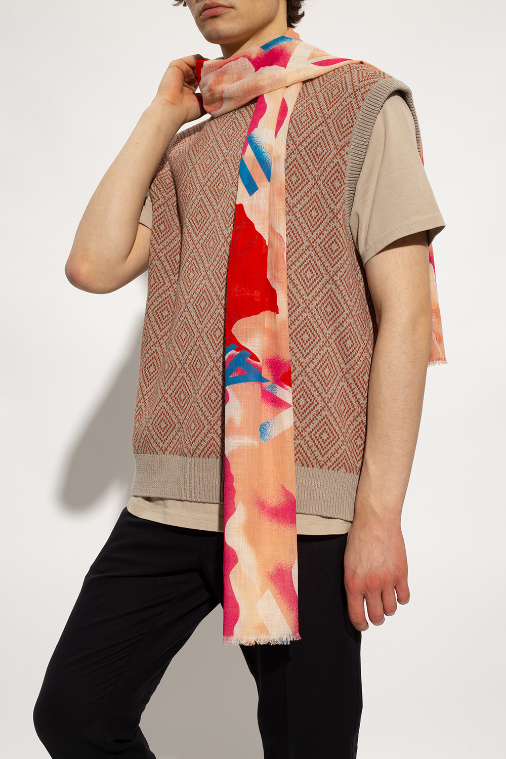 Lanvin Patterned scarf