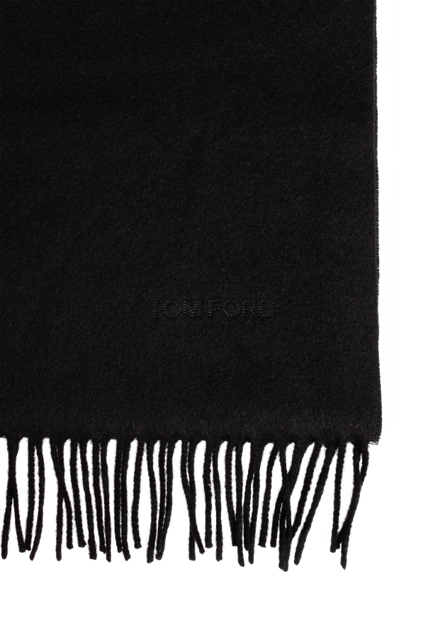 Tom Ford Cashmere scarf with fringes