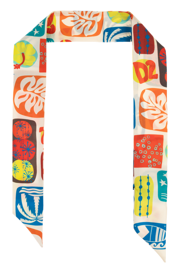 Silk scarf capsule `Summer Lovers`, zdjęcie 1 Silk scarf capsule `Summer Lovers` od Dsquared2