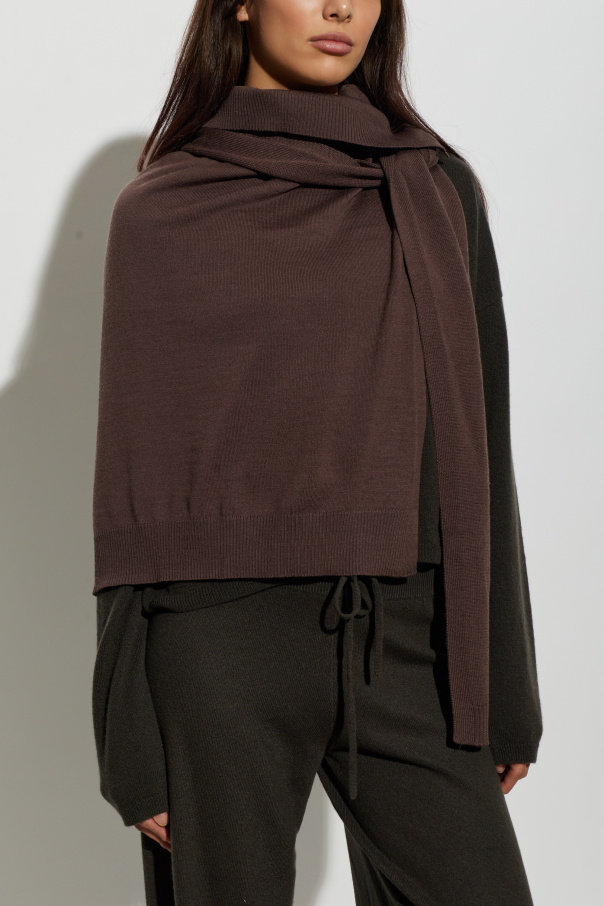 Lemaire Asymmetric shawl