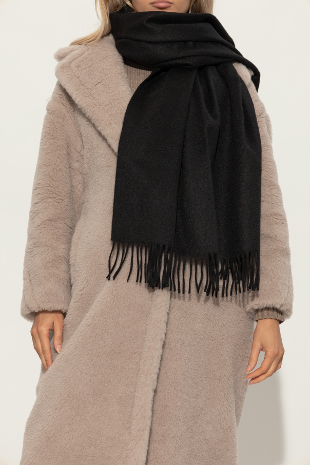 Max Mara "Tartan" scarf made of camel wool