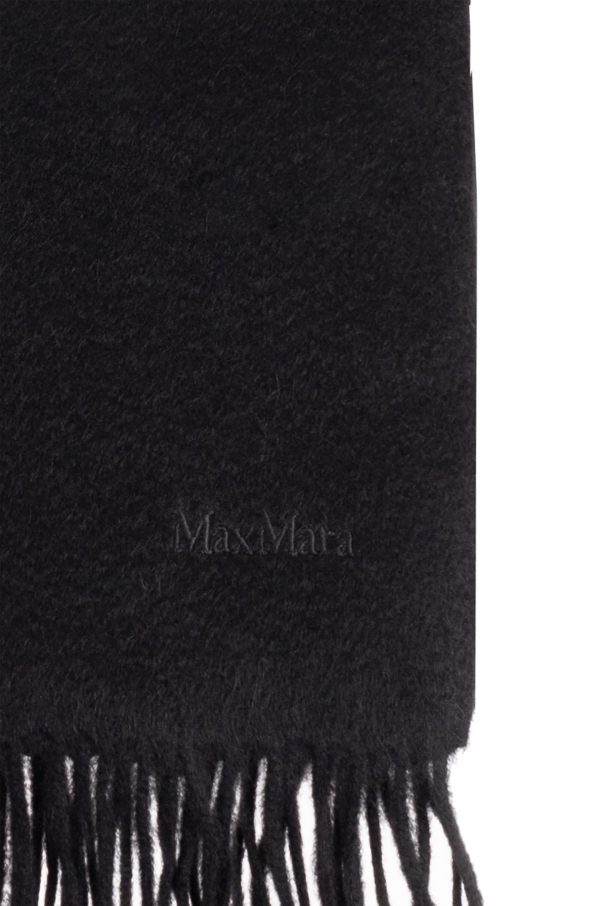 Max Mara "Tartan" scarf made of camel wool