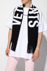 VETEMENTS Wool scarf with logo