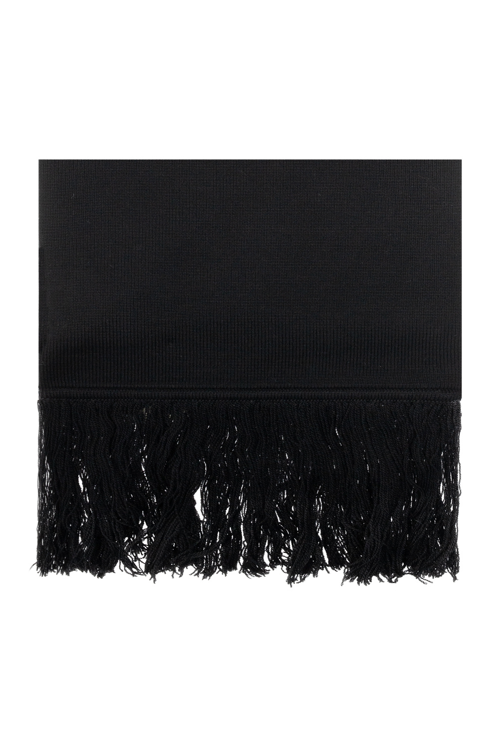 VETEMENTS Wool scarf with logo