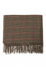Undercover MULTICOLOUR Checked cashmere scarf