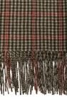 Undercover MULTICOLOUR Checked cashmere scarf