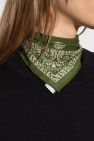 Ami Alexandre Mattiussi GREEN Paisley scarf