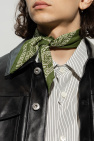 Ami Alexandre Mattiussi GREEN Paisley scarf
