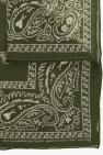 Ami Alexandre Mattiussi GREEN Paisley scarf