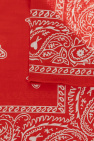 Ami Alexandre Mattiussi RED Paisley scarf