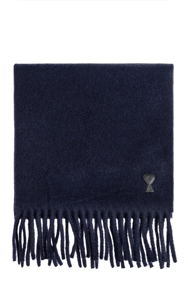 Ami Alexandre Mattiussi Wool scarf