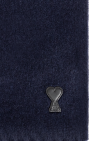 Ami Alexandre Mattiussi NAVY BLUE Wool scarf