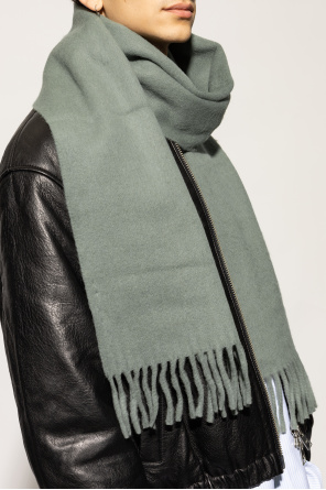 Ami Alexandre Mattiussi Wool scarf