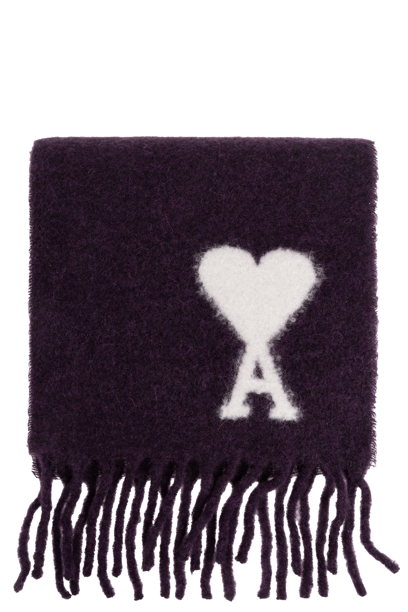 Ami Alexandre Mattiussi Scarf with logo