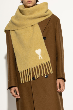Ami Alexandre Mattiussi Wool scarf