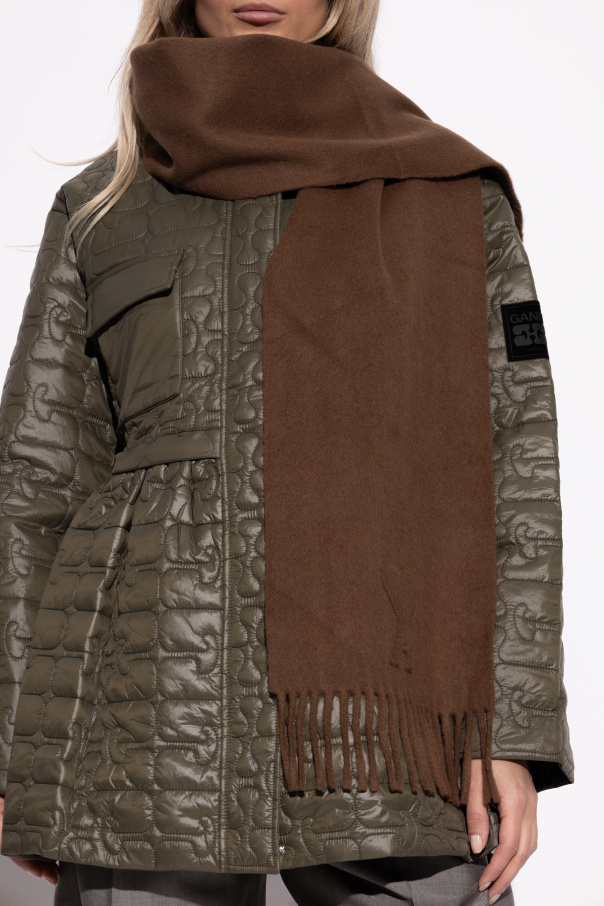 Ami Alexandre Mattiussi Wollschal mit Fransen