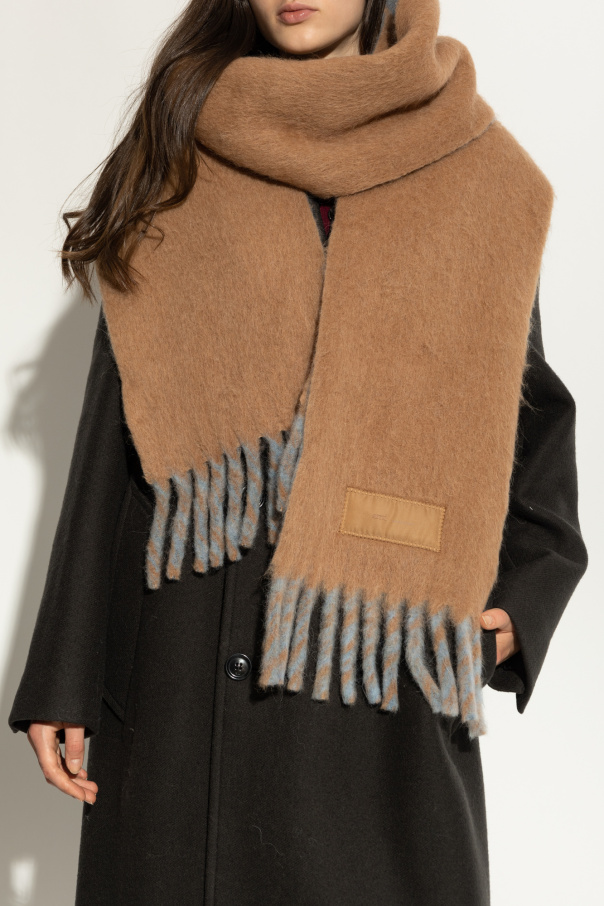 Ami Alexandre Mattiussi Wool scarf