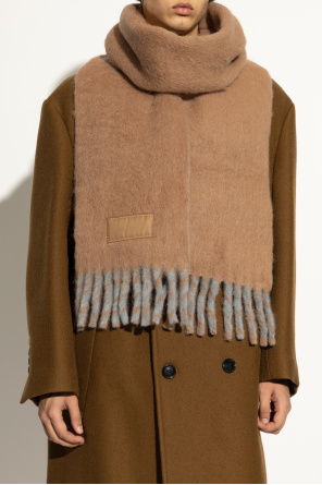 Ami Alexandre Mattiussi Wool scarf